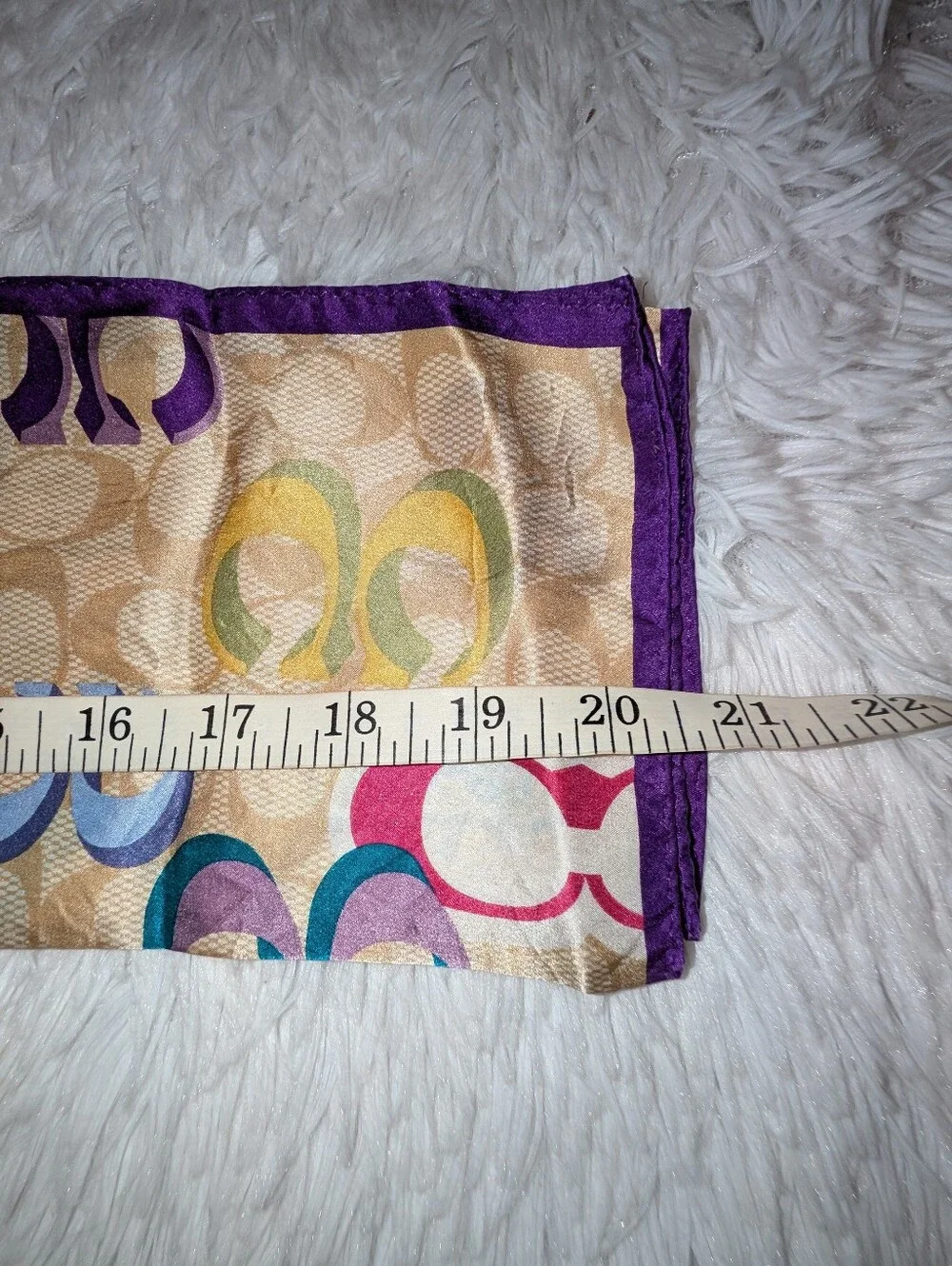 Coach elegant silk